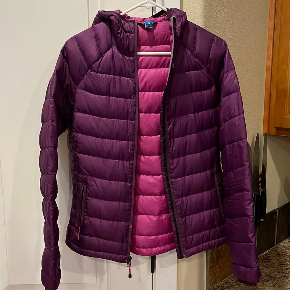 Eddie Bauer down puffer coat